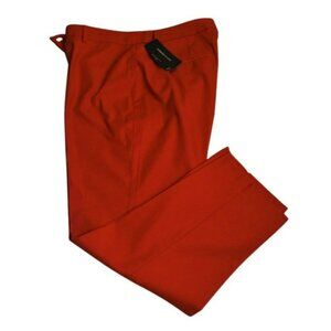 Rafaella Studio Womens Red Pants size 12 NWT Curvy Fit    JH767